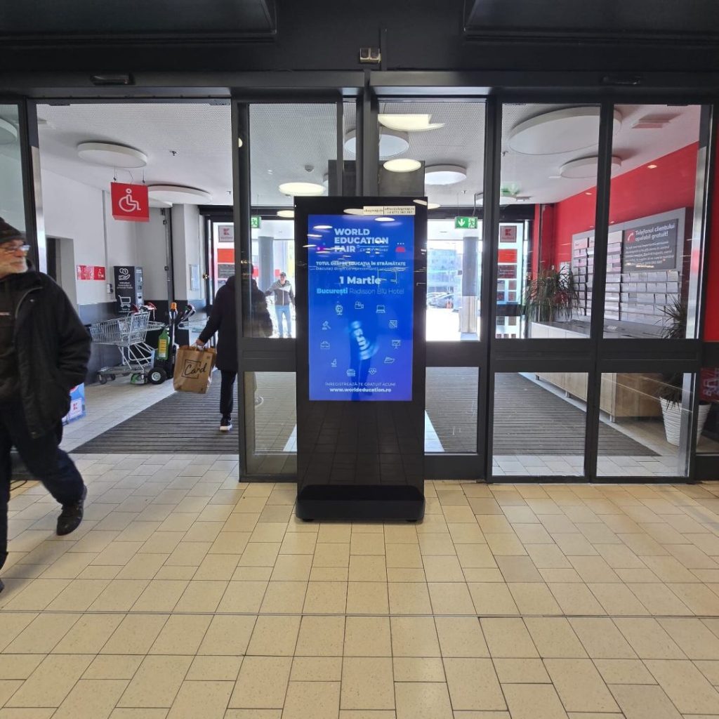 Reteaua-Digitala-Indoor-DOOH-KAUFLAND-Pitesti-Gavana-3